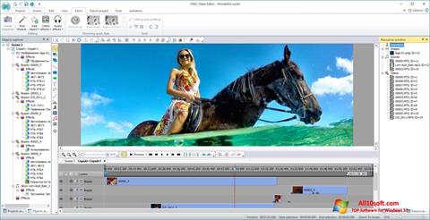 Скріншот VSDC Free Video Editor для Windows 10