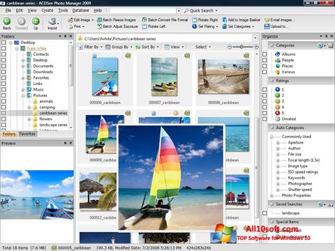 Скріншот ACDSee Photo Manager для Windows 10