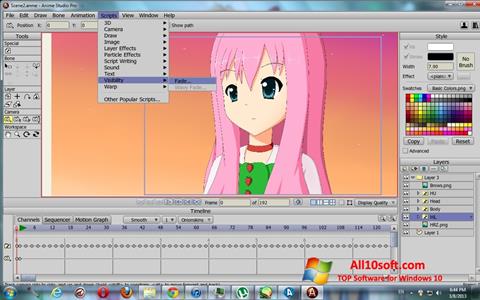Скріншот Anime Studio для Windows 10