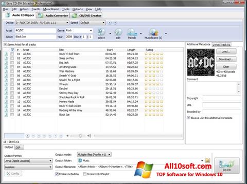 Скріншот Easy CD-DA Extractor для Windows 10