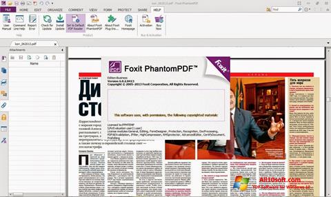 Скріншот Foxit Phantom для Windows 10