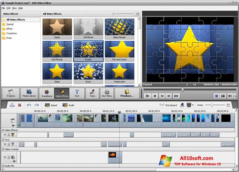 Скріншот AVS Video Editor для Windows 10