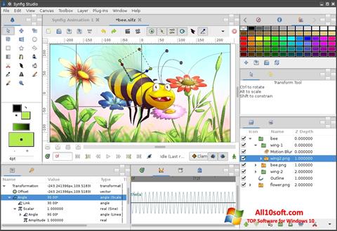 Скріншот Synfig Studio для Windows 10