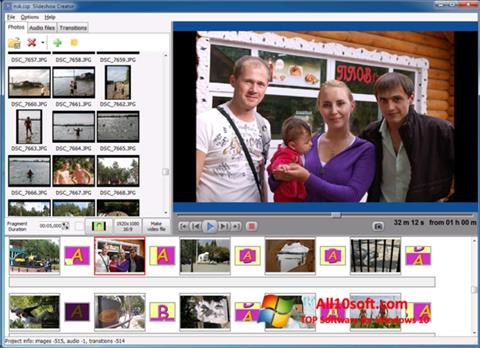 Скріншот Bolide Slideshow Creator для Windows 10