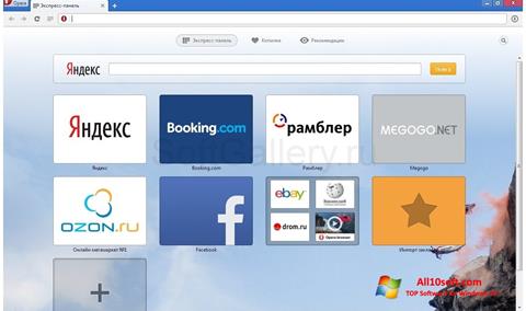 Скріншот Opera Next для Windows 10