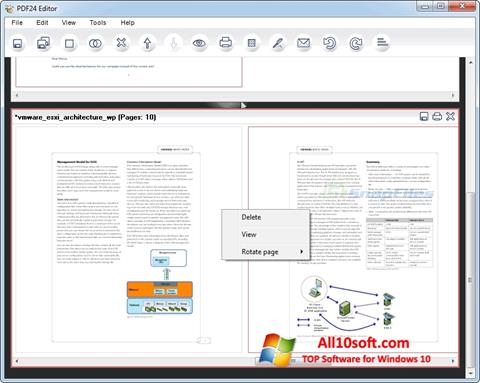 Скріншот PDF24 Creator для Windows 10