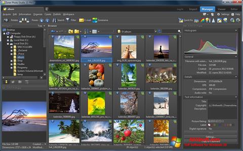 Скріншот Zoner Photo Studio для Windows 10