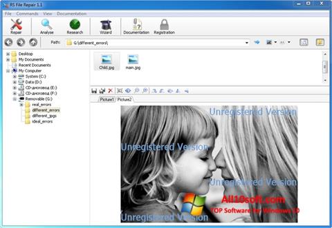 Скріншот File Repair для Windows 10