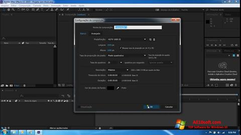 Скріншот Adobe After Effects CC для Windows 10