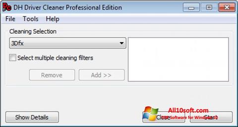 Скріншот Driver Cleaner для Windows 10