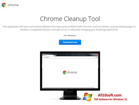 Скріншот Chrome Cleanup Tool для Windows 10