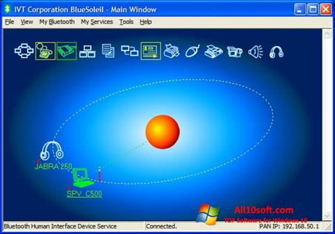 Скріншот BlueSoleil для Windows 10
