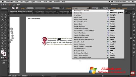 Скріншот Adobe Illustrator для Windows 10