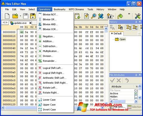 Скріншот Hex Editor Neo для Windows 10