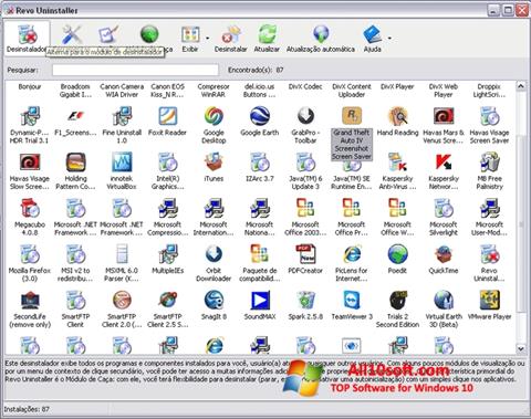 Скріншот Revo Uninstaller Pro для Windows 10