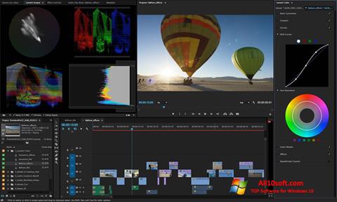 Скріншот Adobe Premiere Pro CC для Windows 10