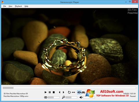Скріншот Stereoscopic Player для Windows 10