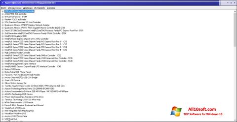 Скріншот Unknown Device Identifier для Windows 10