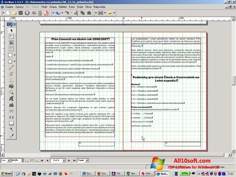 Скріншот Scribus для Windows 10
