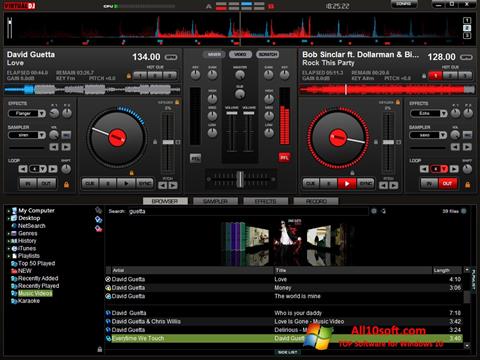 Скріншот Virtual DJ Pro для Windows 10