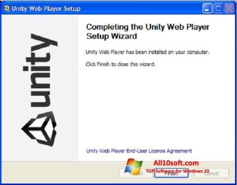 Скріншот Unity Web Player для Windows 10