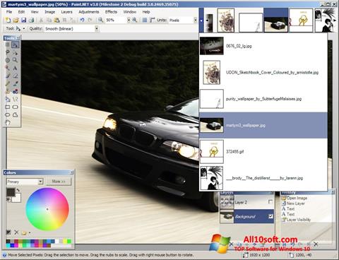 Скріншот Paint.NET для Windows 10